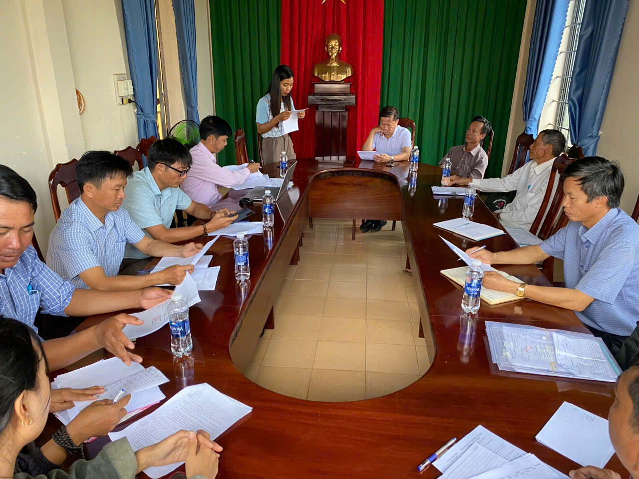 HỘI NÔNG DÂN XÃ TÂN TIẾN TIẾP TỤC LÀM TỐT CÔNG TÁC ĐÔN ĐỐC TRẢ NỢ ĐẾN HẠN VÀ XỬ LÝ LÃI TỒN