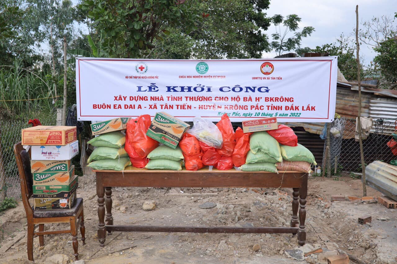 LỄ KHỞI CÔNG NHÀ TÌNH THƯƠNG