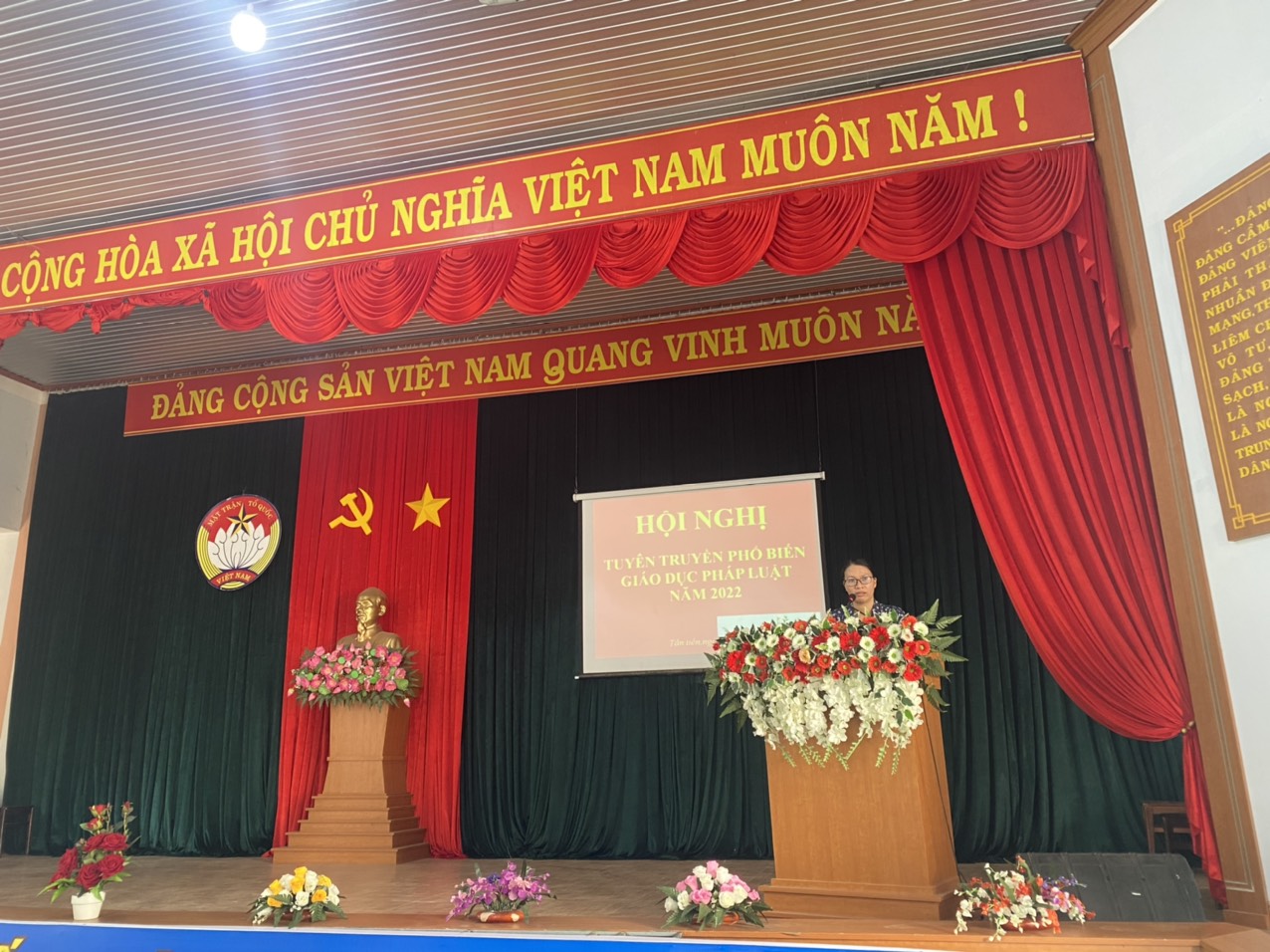 HỘI NGHỊ TUYÊN TRUYỀN PHỔ BIẾN GIÁO DỤC PHÁP LUẬT  NĂM 2022