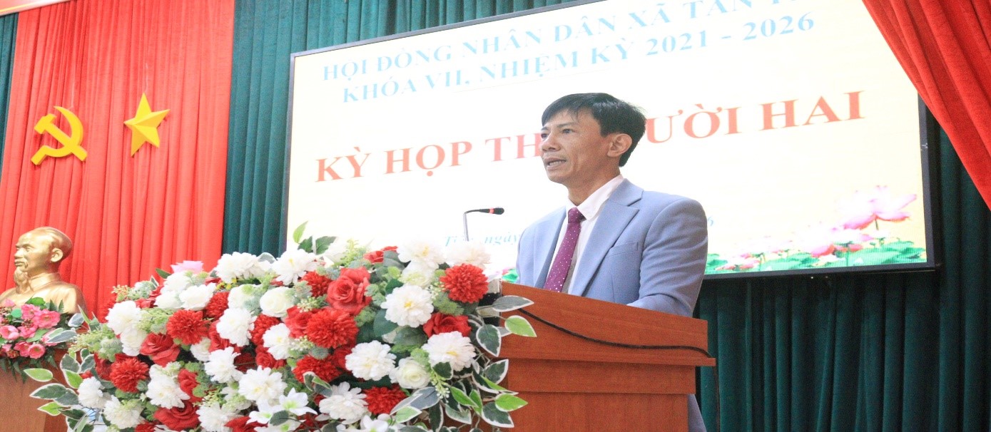 HĐND xã Tân Tiến tổ chức Kỳ họp lần thứ 12